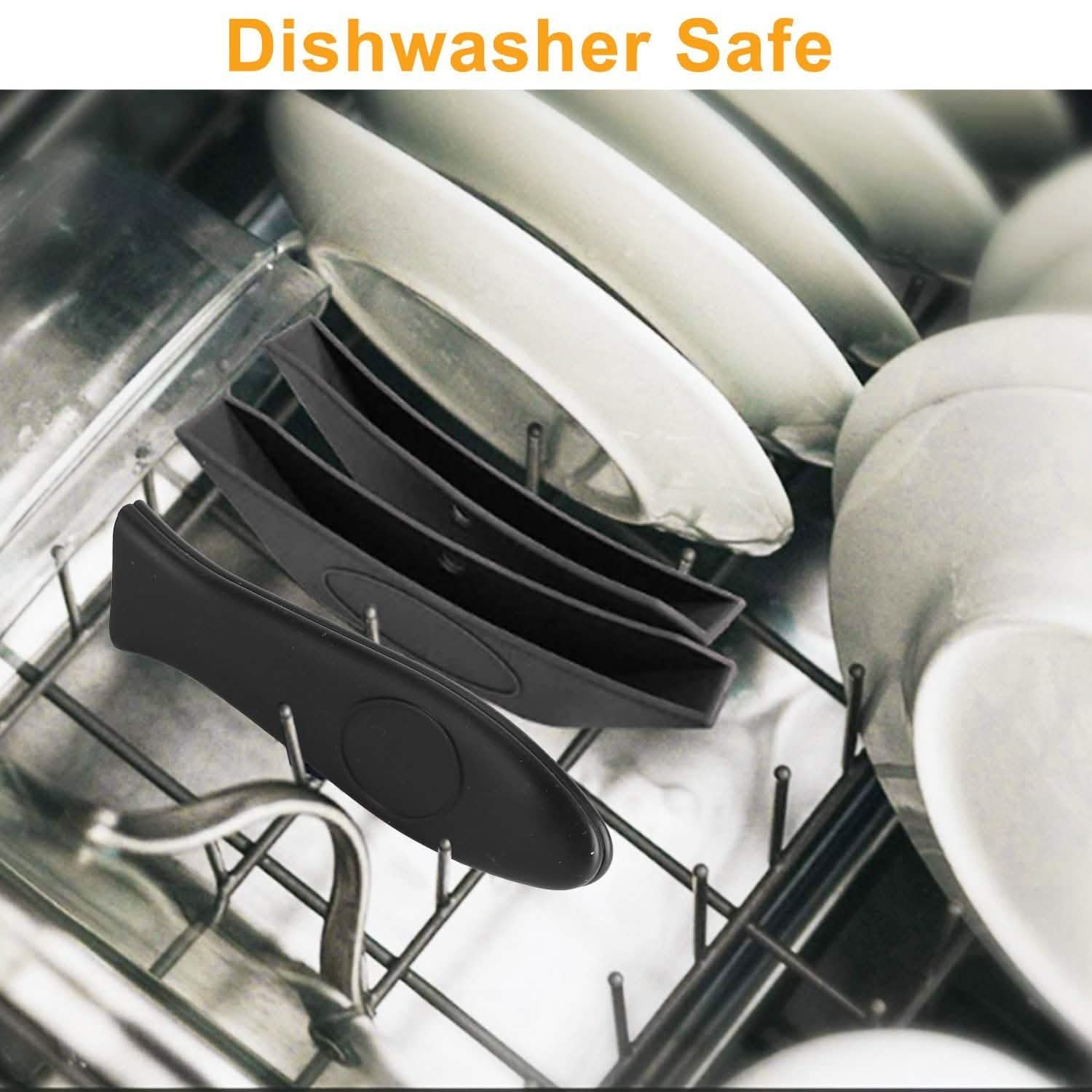 7-Piece: Silicone Hot Handle Holder Kitchen Tools & Gadgets - Tophatter Daily Deals