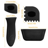 7-Piece: Silicone Hot Handle Holder Kitchen Tools & Gadgets - Tophatter Daily Deals
