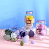 7-Pieces Set: Puff Teardrop Blender Foundation Sponge Set Beauty & Personal Care - Tophatter Daily Deals