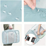 7-Pieces: Travel Luggage Packing Organizers Set Storage & Organization - Tophatter Daily Deals