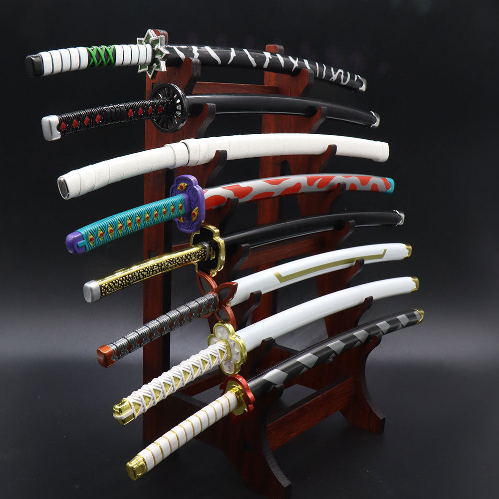 7-Layer Rosewood Wood Display Holder Wooden Kit - Tophatter Daily Deals