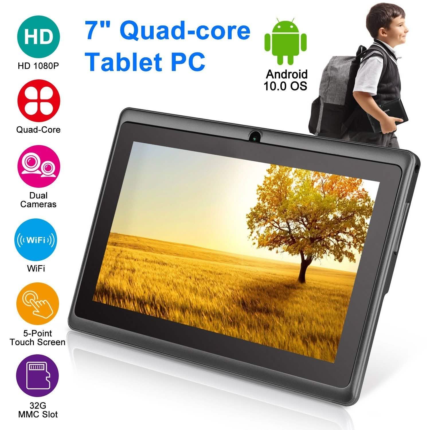 7" Touchscreen Wi-Fi Android Tablet Tablets - Tophatter Daily Deals