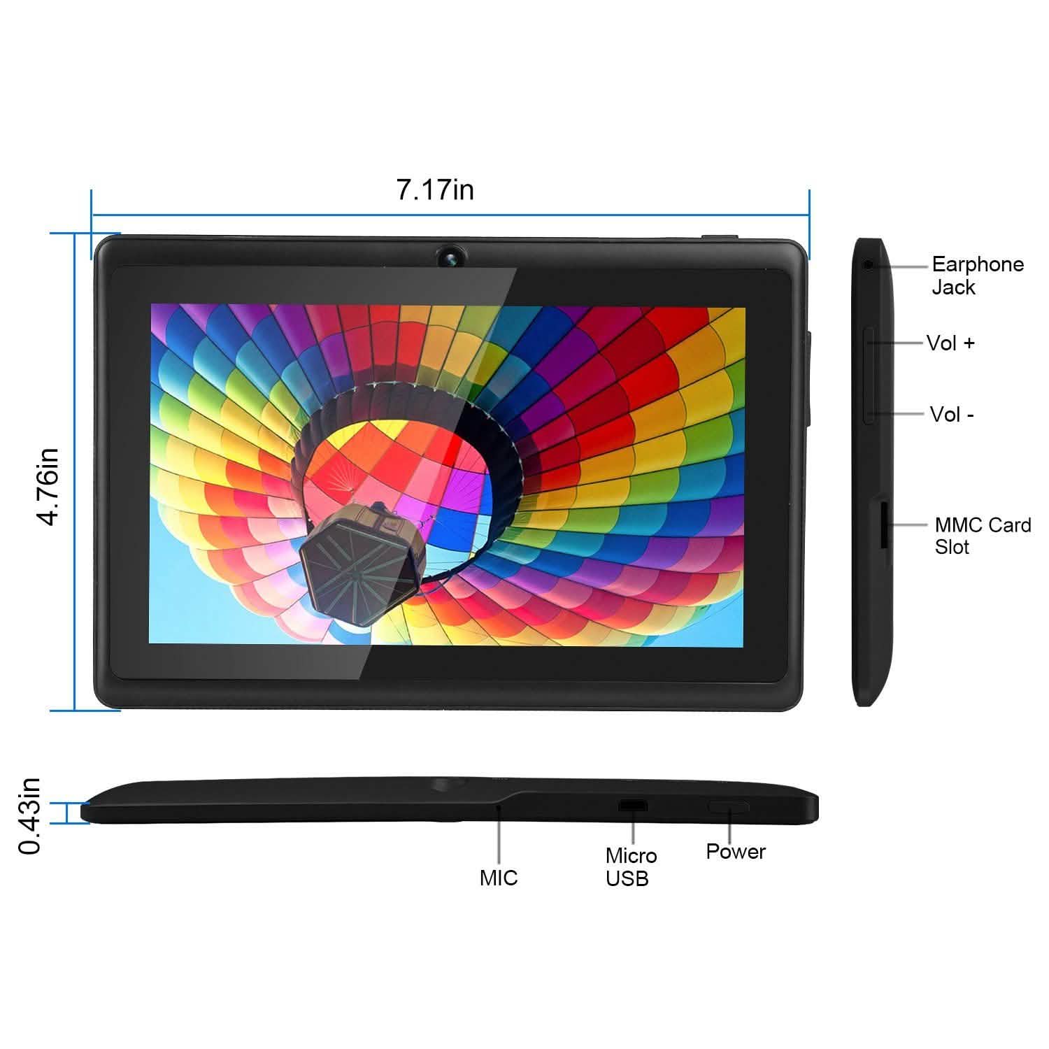 7" Touchscreen Wi-Fi Android Tablet Tablets - Tophatter Daily Deals