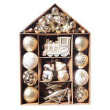 70-Pieces Set: Christmas Tree Decorations Christmas Ball Seasonal Decor - Tophatter Daily Deals