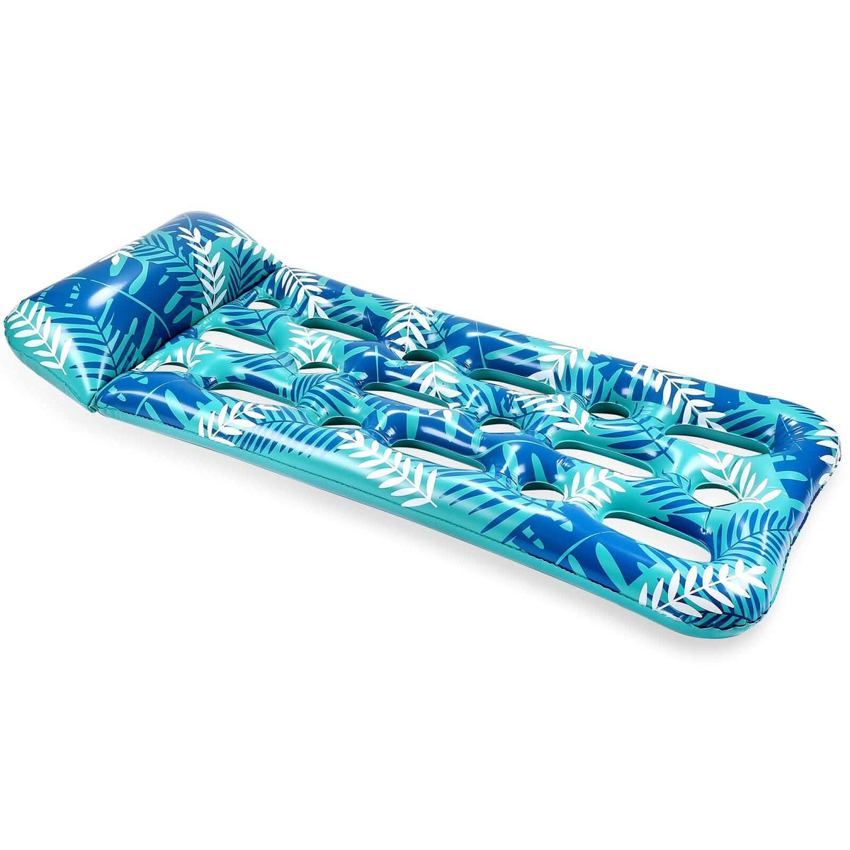 70" x 30" Inflatable Lounge Pool with Headrest Outdoor Recreation - Tophatter Daily Deals