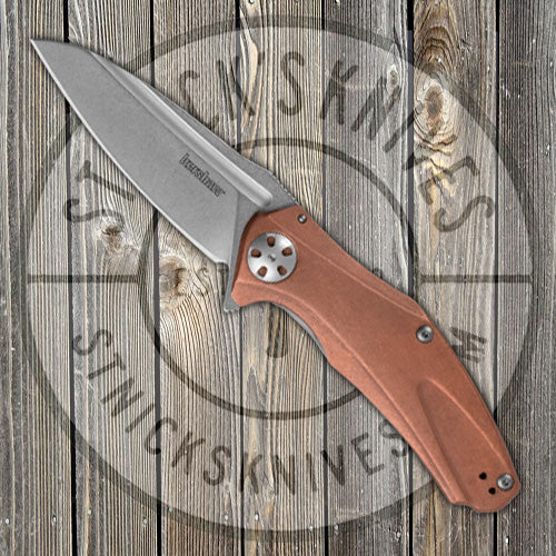 Kershaw - Natrix - Copper - Sub-Frame Lock - Copper Scales - CPM-D2 - 7007CU Knives - Tophatter Daily Deals