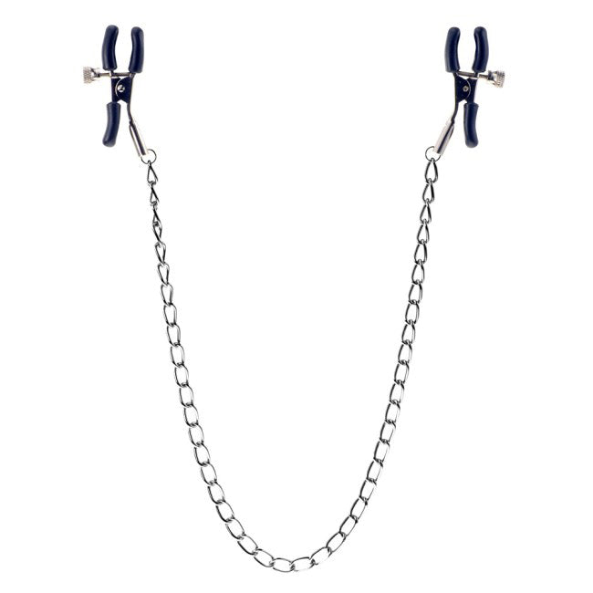 Me You Us Squeeze and Please – Adjustable Nipple Clamps with Chain > Sex Toys > Nipple Clamps - Tophatter Daily Deals