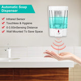 700ML Automatic Soap Dispenser Bath - Tophatter Daily Deals