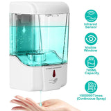 700ML Automatic Soap Dispenser Bath - Tophatter Daily Deals