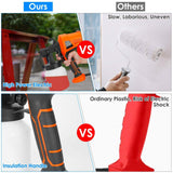700W Electric Paint Sprayer Handheld with 3 Spray Patterns 800ml Home Improvement - Tophatter Daily Deals