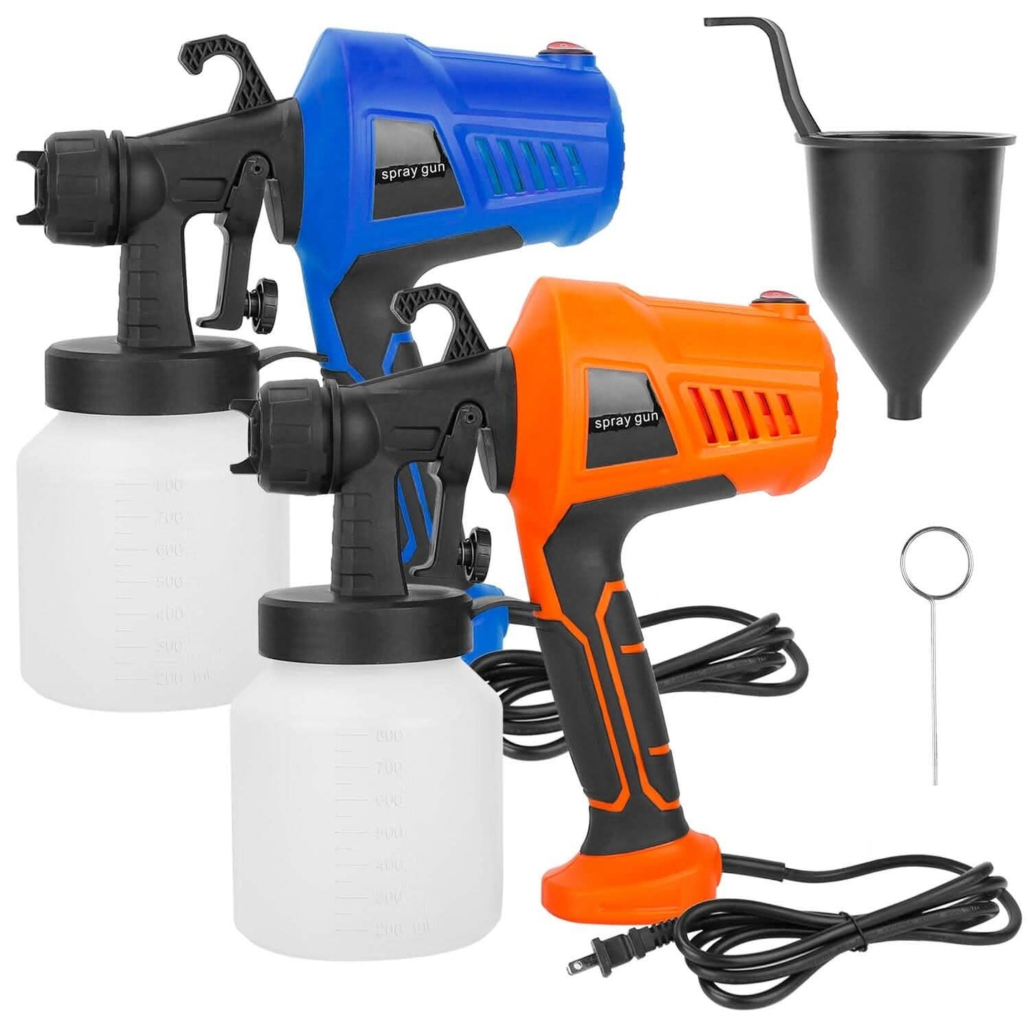 700W Electric Paint Sprayer Handheld with 3 Spray Patterns 800ml Home Improvement - Tophatter Daily Deals
