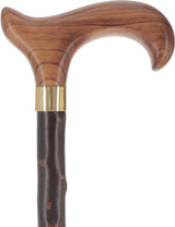 Irishman's Blackthorn Cane: Nature-Designed Walking Stick Irish Blackthorn Canes - Tophatter Daily Deals