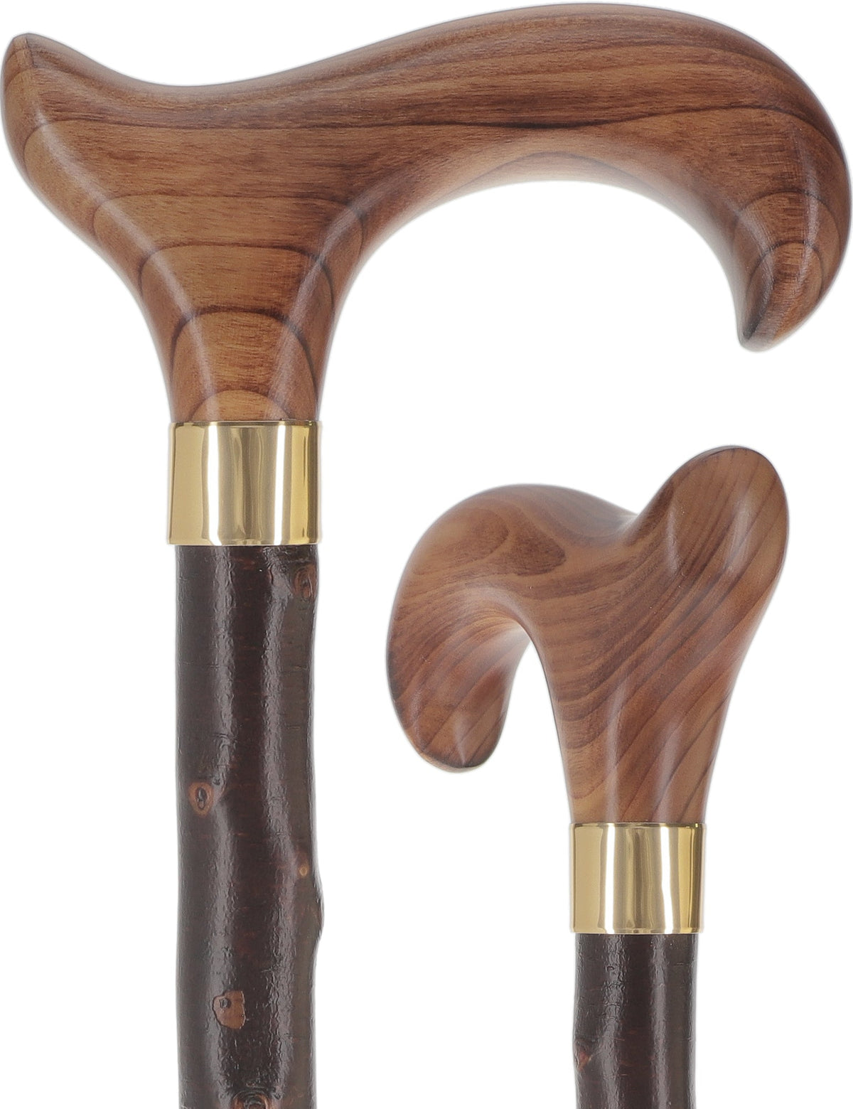 Irishman's Blackthorn Cane: Nature-Designed Walking Stick Irish Blackthorn Canes - Tophatter Daily Deals