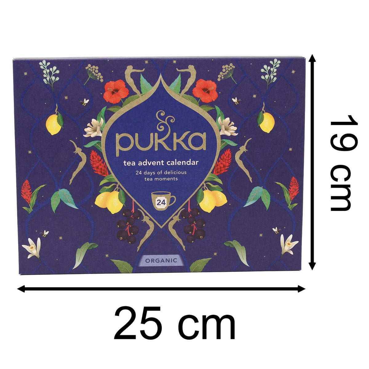 Pukka Tea Advent Calendar | Organic Herbal Tea Christmas Advent Calendar Advent Calendar - Tophatter Daily Deals