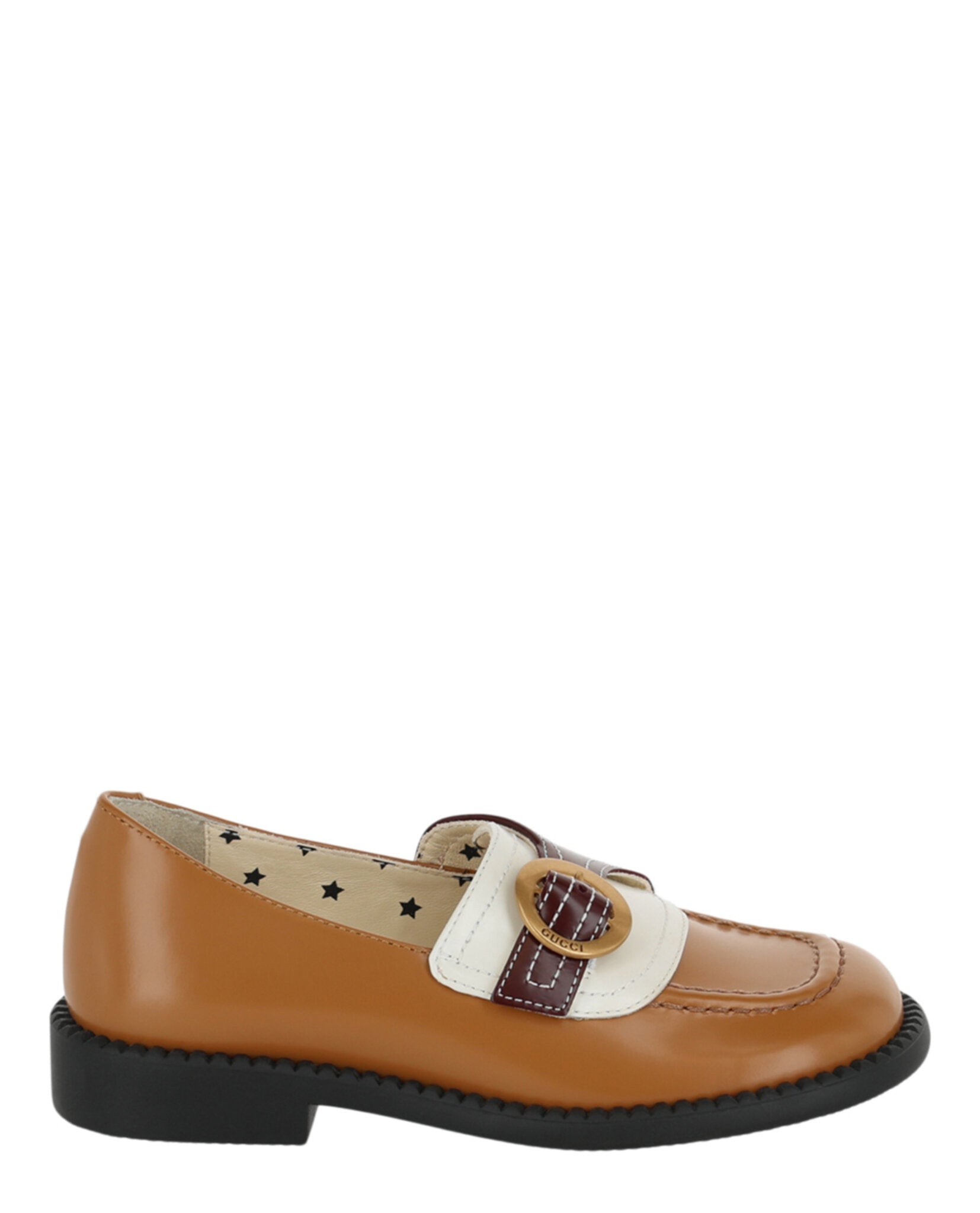 Gucci Colorblock Loafers Light Brown Footwear - Tophatter Daily Deals