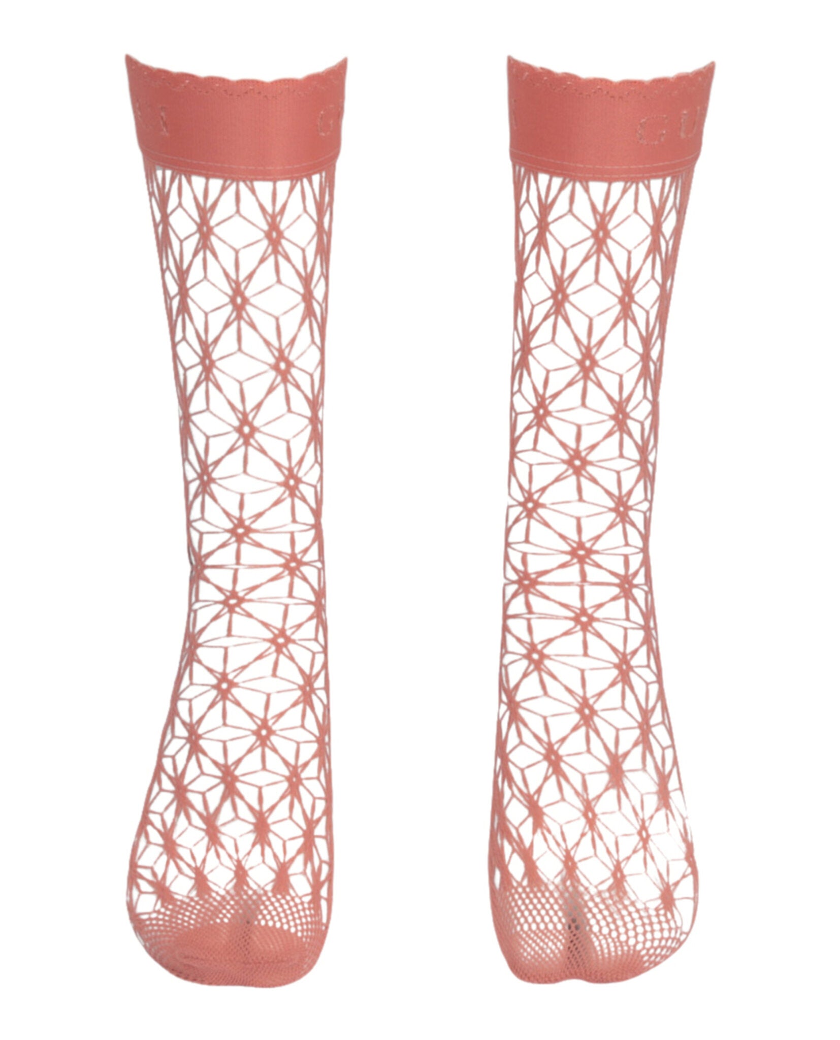 Gucci Fishnet Ankle Socks Pink Socks - Tophatter Daily Deals