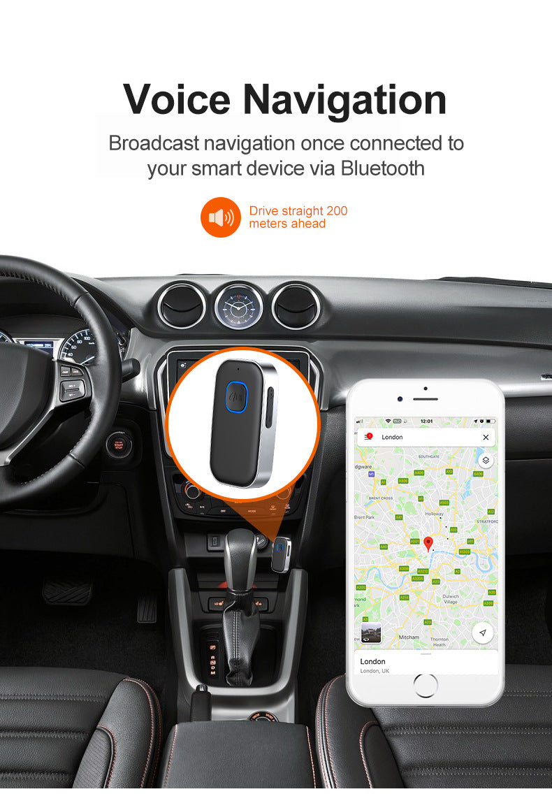 16h 2 In 1 Bluetooth Sound Receiver Car J22 0 - Tophatter Daily Deals