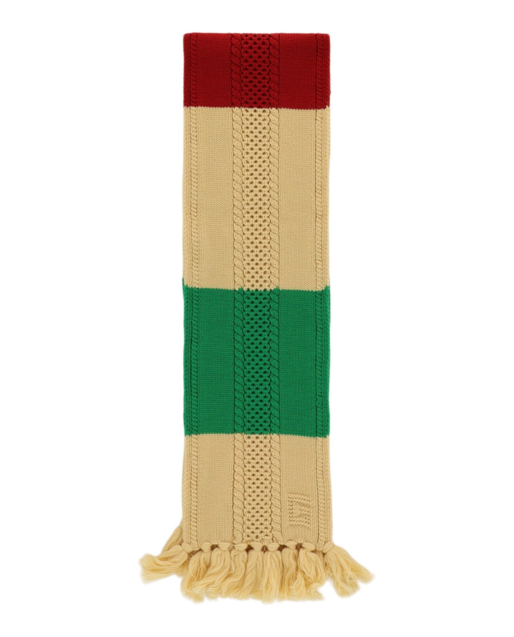 Gucci Knitted Wool Scarf Multi-705301-4K206-9888-90006-NS Accessories - Tophatter Daily Deals