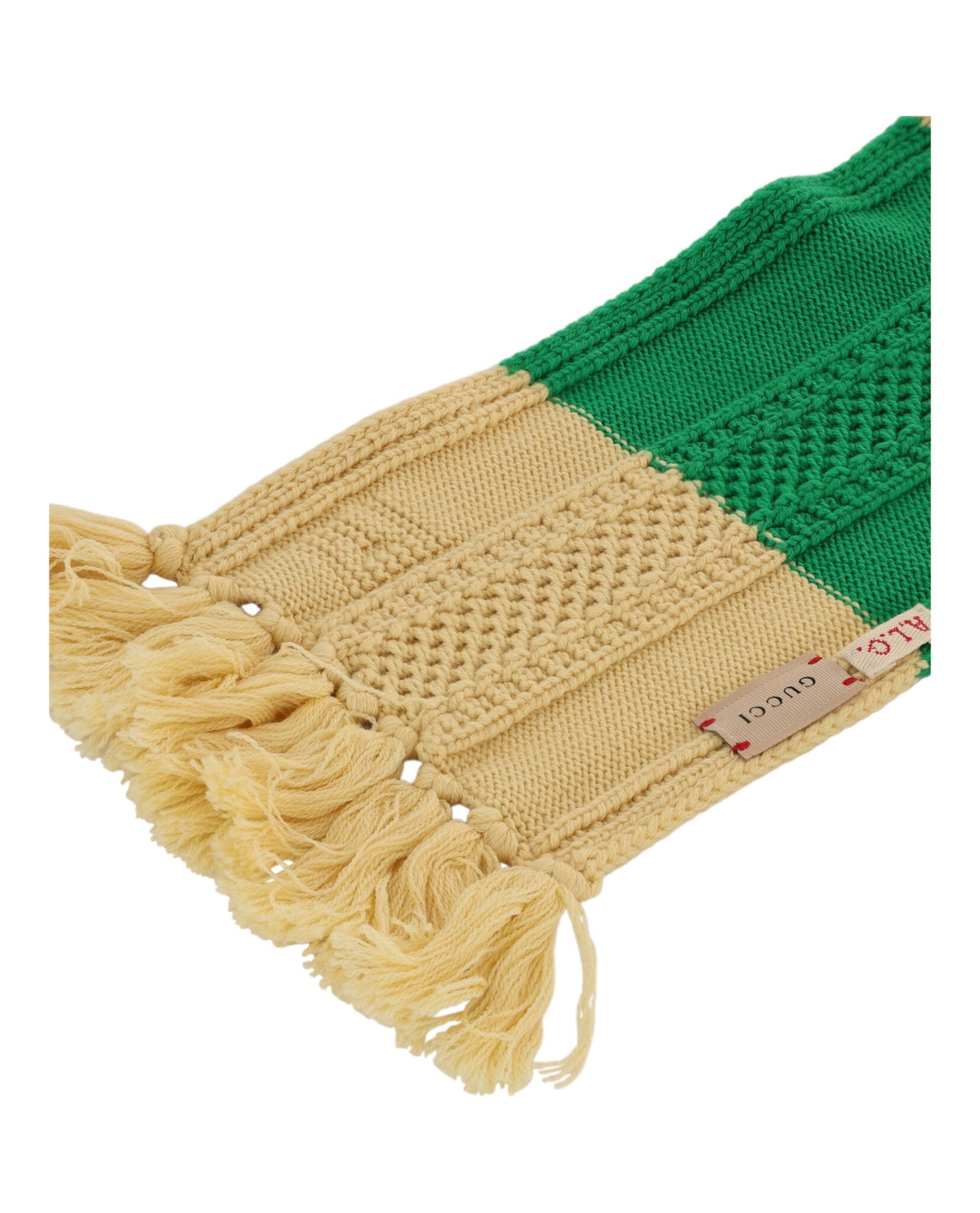 Gucci Knitted Wool Scarf Accessories - Tophatter Daily Deals