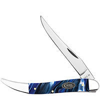 Case Medium Texas Toothpick - Ocean Blue Smooth Kirinite - 70562 Knives - Tophatter Daily Deals