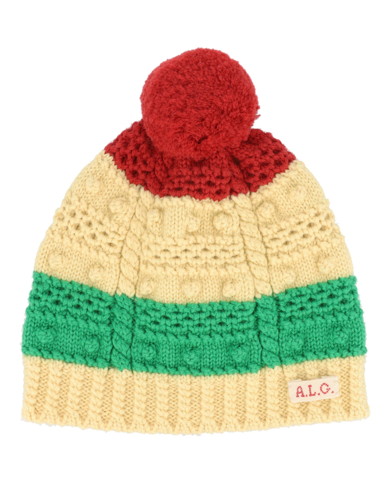 Gucci Bobble Knit Wool Beanie Multi Headwear - Tophatter Daily Deals