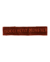 Gucci Petit Monster Crystal Headband Brown Headwear - Tophatter Daily Deals