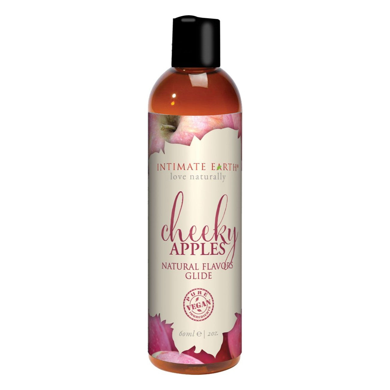 Natural Flavors Glide Lube 2 oz in Cheeky Apples Lubricant - Tophatter Daily Deals