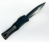 Microtech Hera - DLC Double Edge Dagger - Black Shadow Chassis - 702-1DLCTSH Automatic Knives - Tophatter Daily Deals