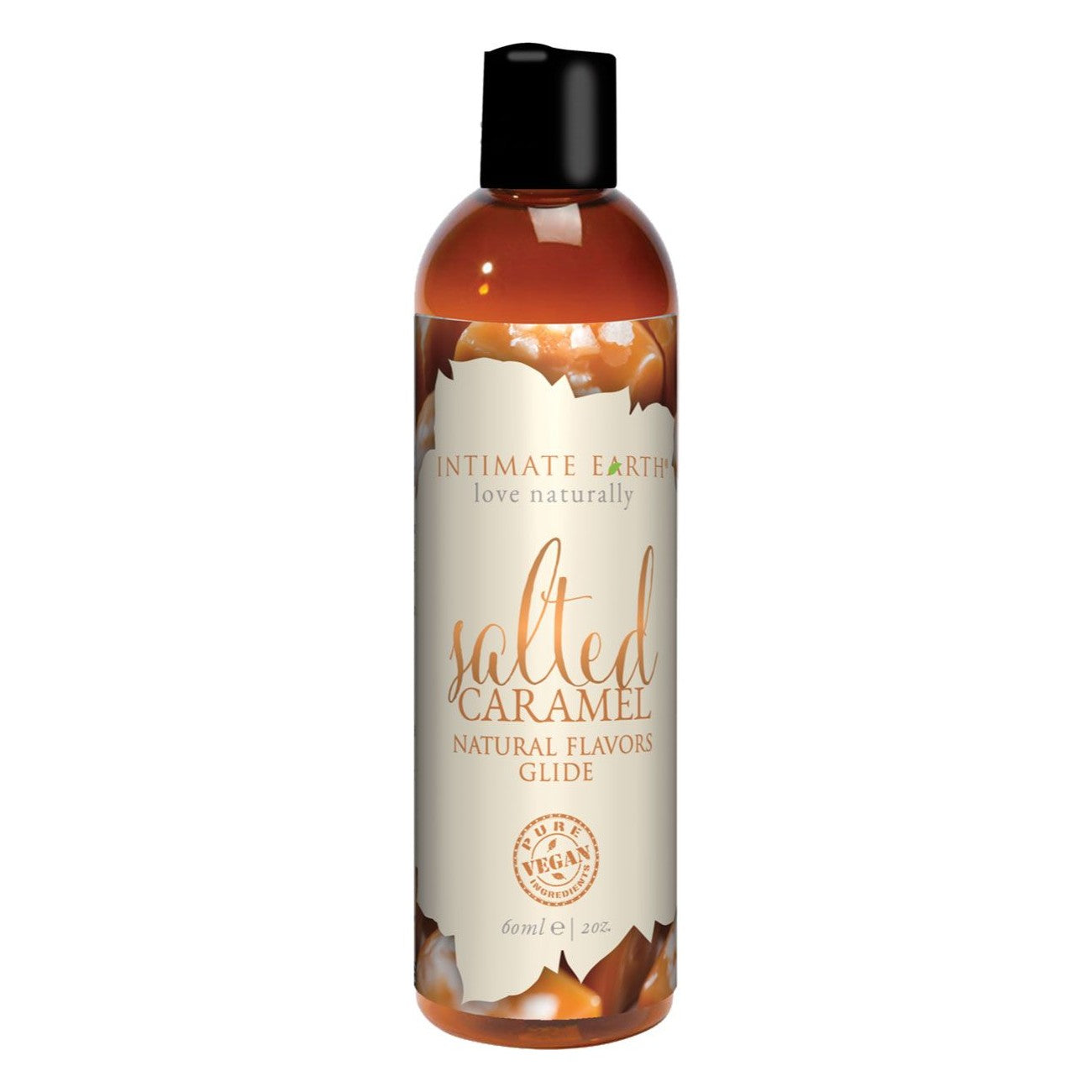 Natural Flavors Glide Lube 2 oz in Salted Caramel Lubricant - Tophatter Daily Deals
