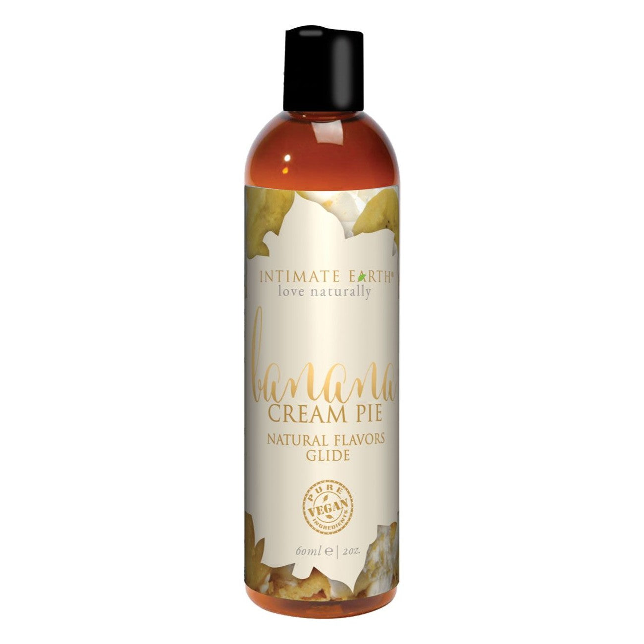 Natural Flavors Glide Lube 2 oz in Banana Cream Pie Lubricant - Tophatter Daily Deals