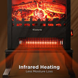Suburbs TS17Q Electric Fireplace Stove Heater Household Appliances - Tophatter Daily Deals