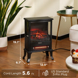 Suburbs TS17Q Electric Fireplace Stove Heater Household Appliances - Tophatter Daily Deals