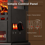 Suburbs TS17Q Electric Fireplace Stove Heater Household Appliances - Tophatter Daily Deals