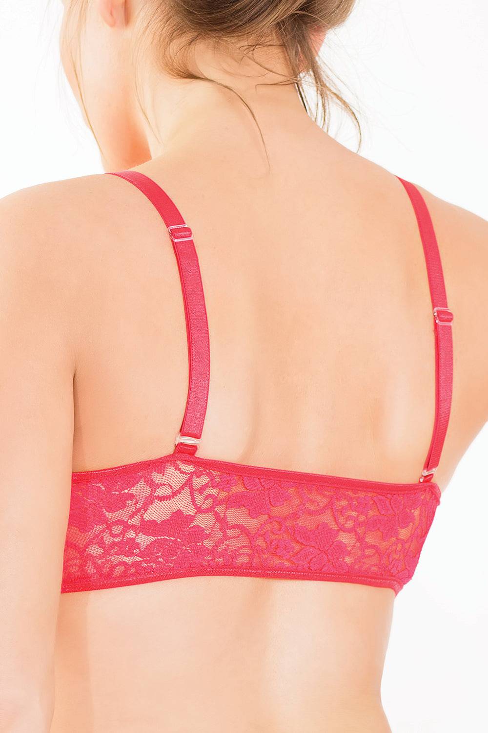 Coquette - 707 - Lace Bralette Lingerie - Tophatter Daily Deals