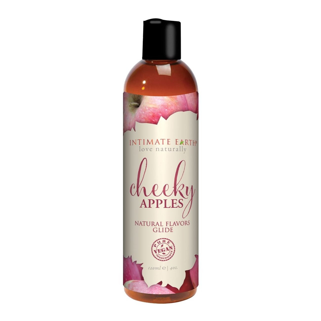 Natural Flavors Glide Lube 4 oz in Cheeky Apples Lubricant - Tophatter Daily Deals