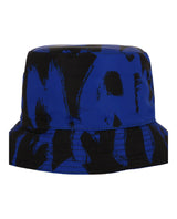 Alexander McQueen Graffiti Logo Print Bucket Hat Headwear - Tophatter Daily Deals