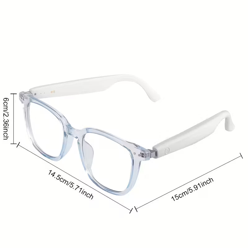 2025 Wireless Smart Glasses – Auto-Dimming, Touch Control, Hands-Free Audio Electronics - Tophatter Daily Deals
