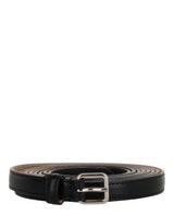 Alexander McQueen Skinny Double Belt Black Belts - Tophatter Daily Deals