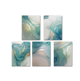 Abstract Liquid Fluid Art Poster Canvas Painting Modern Wall Picture Home Living Room Decor 6color 0 - Tophatter Daily Deals