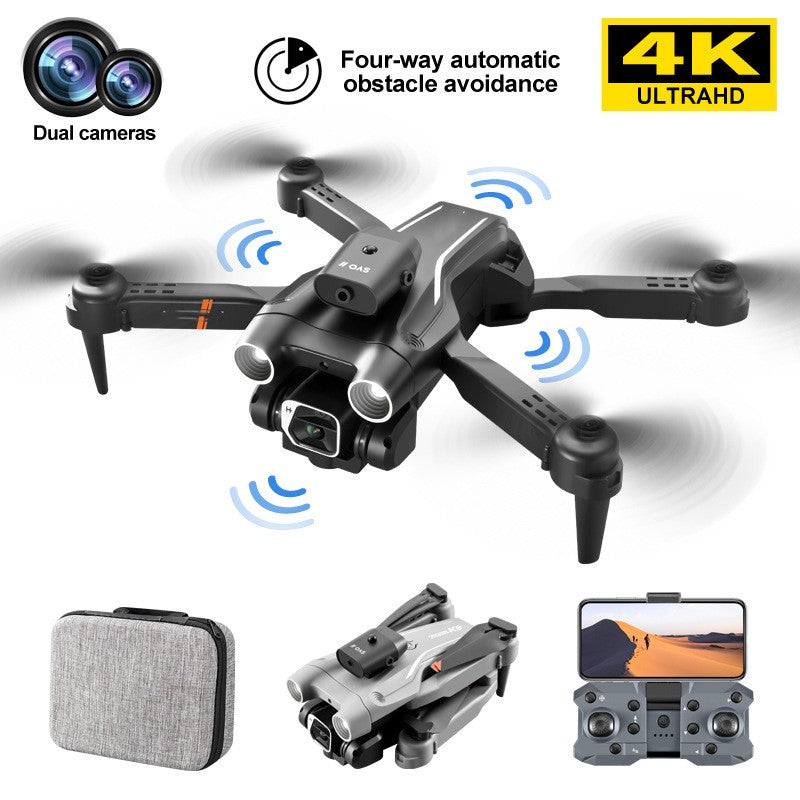 4K HD Aerial Photography Folding Aircraft Dual Camera Four-axis Remote Control 0 - Tophatter Daily Deals