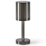 Bar Restaurant Table Atmosphere Table Lamp LED Charging Acrylic Crystal Table Lamp Touch Bedside Night Light Grey 0 - Tophatter Daily Deals
