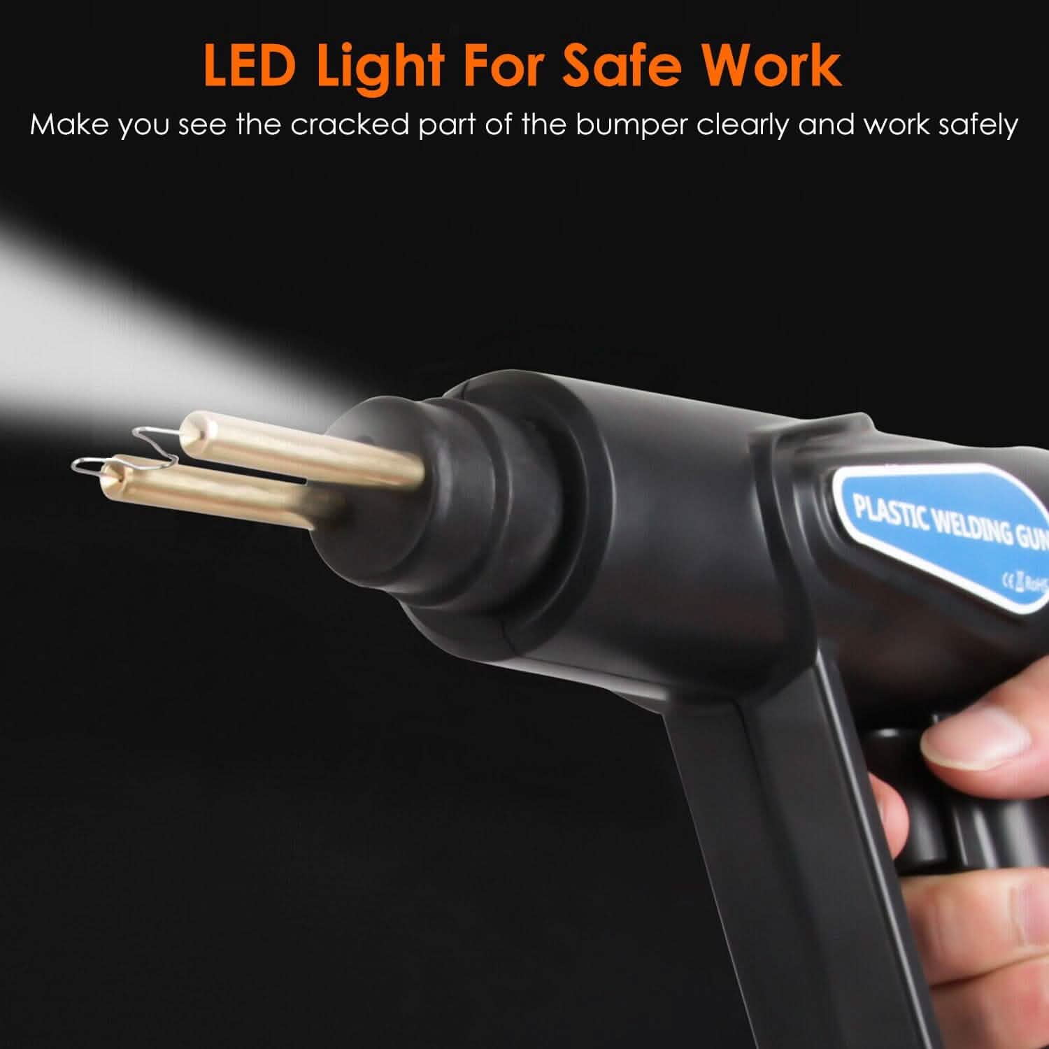 70W Plastic Welder Car Bumper Repair Kit Automotive - Tophatter Daily Deals