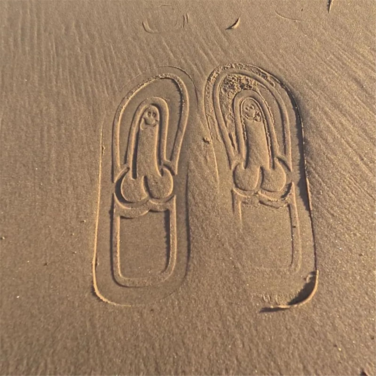Hidden Penis Flops,Quick-Dry Flip-Flop Slides,Funny Slides Comfort Outdoor Athletic Thong Sandal Slippers - Tophatter Daily Deals