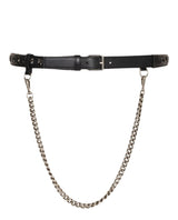 Alexander McQueen Inserted Chain Belt Black Belts - Tophatter Daily Deals