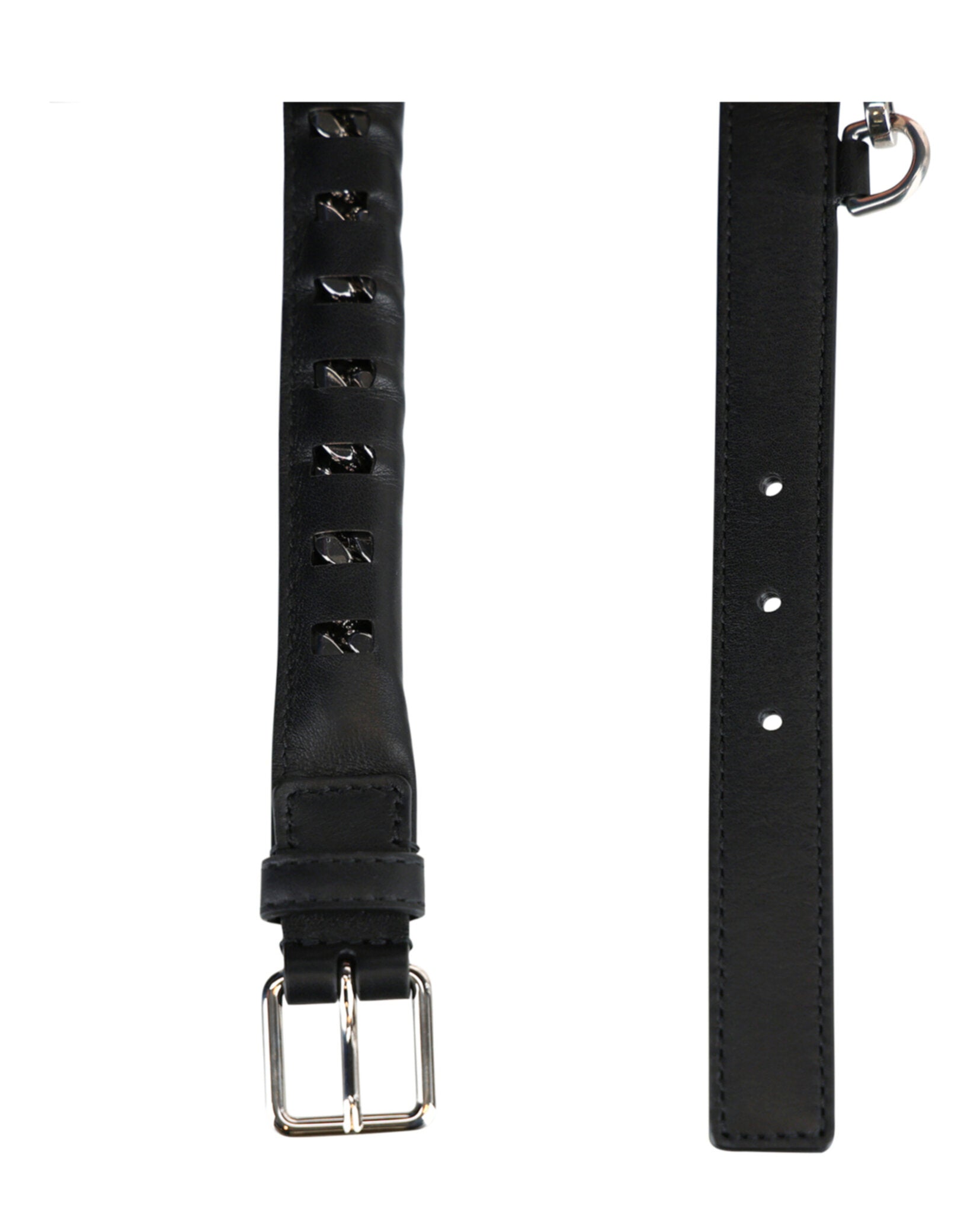 Alexander McQueen Inserted Chain Belt Belts - Tophatter Daily Deals