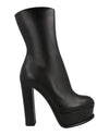 Alexander McQueen Platform Ankle Boots Black Footwear - Tophatter Daily Deals