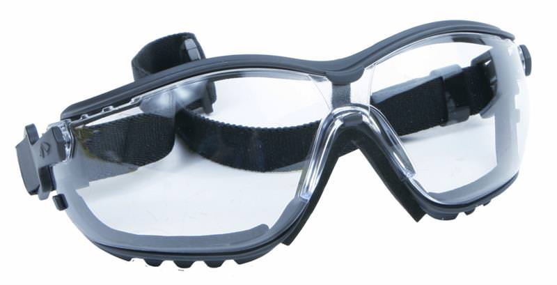 Pro Tactical Airsoft Protective Goggles With Elastic Strap - Clear Lens - TOPHATTER'S ARMORY DEALS Collectible Weapons - Tophatter Daily Deals