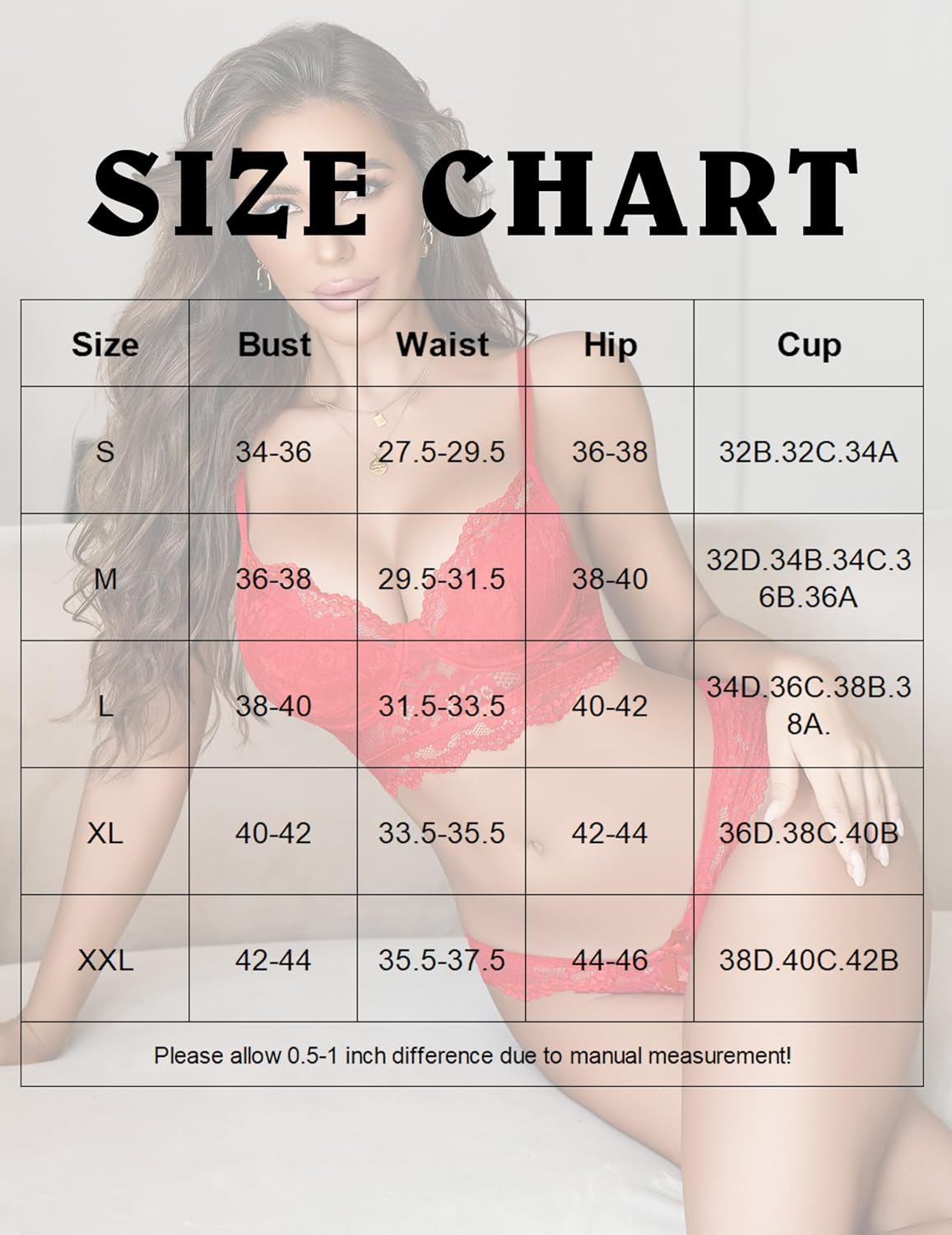 Underwear V Neck Bra and Panty Sets Lingerie Sets-Bra Sets - Tophatter Daily Deals
