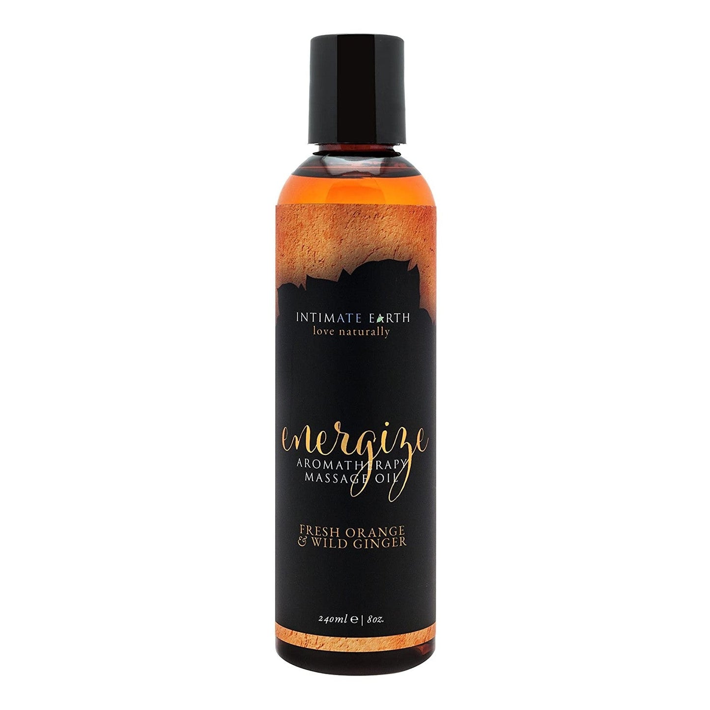 Aromatherapy Energize Massage Oil 4 oz in Fresh Orange & Wild Ginger Massage Oil - Tophatter Daily Deals