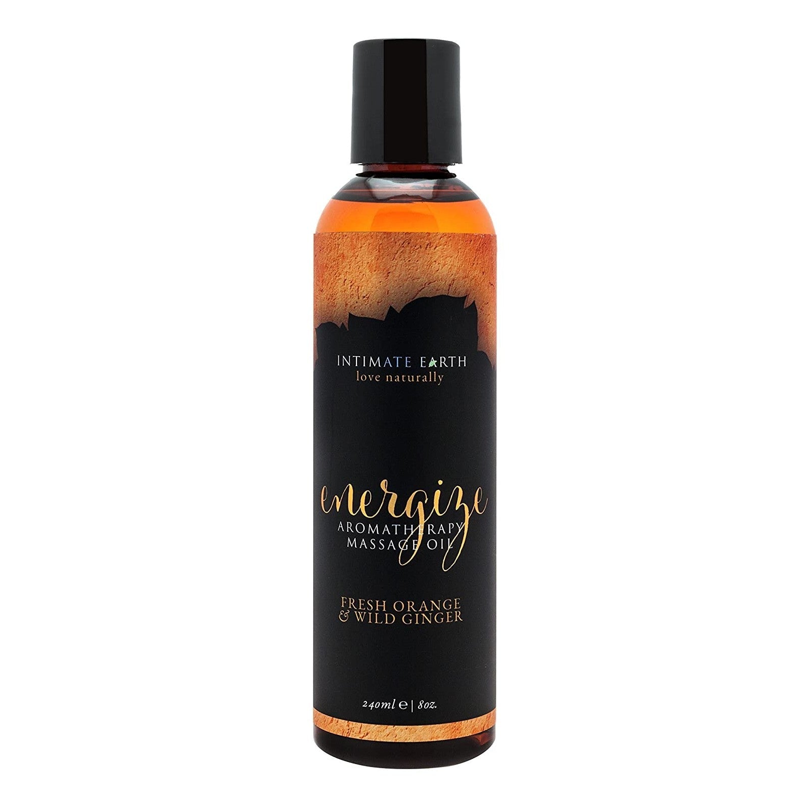 Aromatherapy Energize Massage Oil 4 oz in Fresh Orange & Wild Ginger Massage Oil - Tophatter Daily Deals